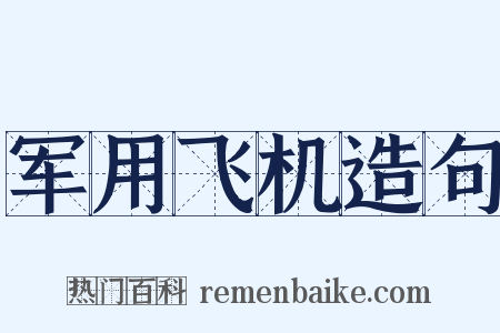 军用飞机造句是什么意思的图片